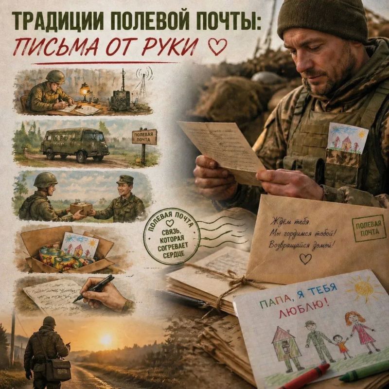 ТРАДИЦИИ ПОЛЕВОЙ ПОЧТЫ: ПИСЬМА ОТ РУКИ