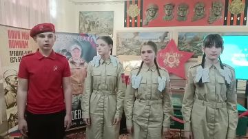 Андрей Рубанцов: В Ровеньковской школе № 8 им.С.В.Полуянова открыли Парту Героя в честь Обоева Алексея Юрьевича - выпускника, погибшего при выполнении воинского долга