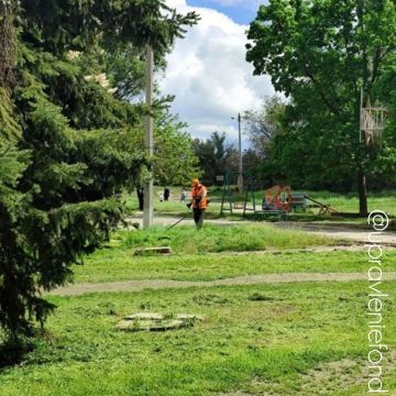 Луганский филиал выполнил ряд работ по благоустройству на общедомовых территориях столичных МКД