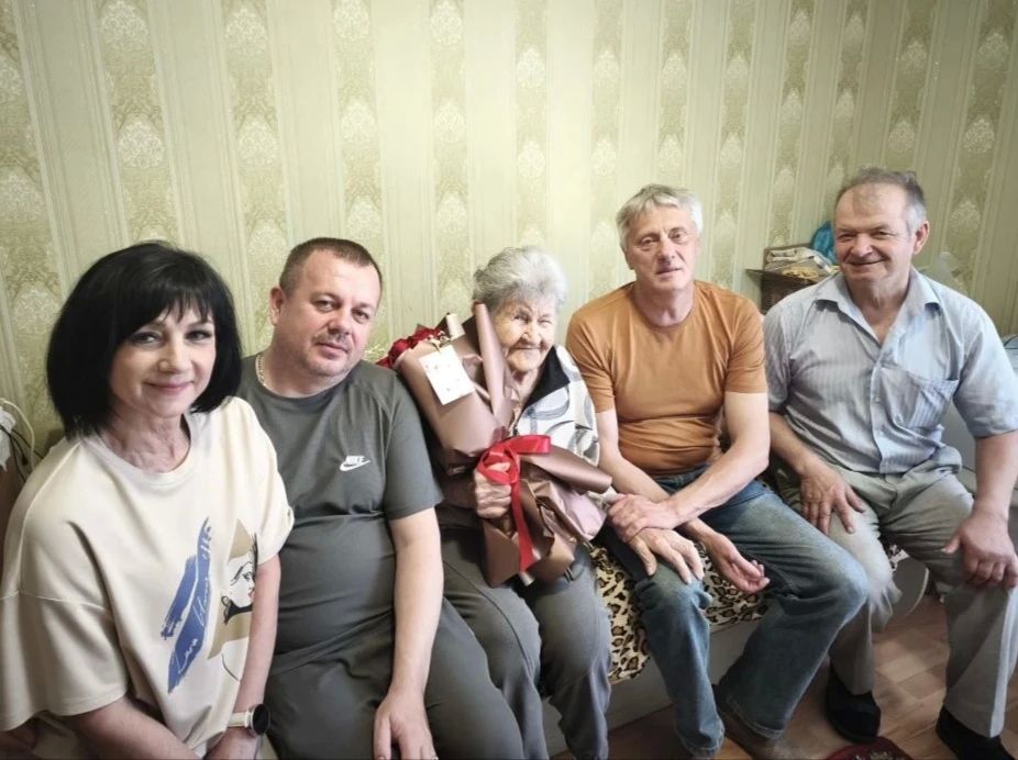 Ветерану Марии Ивановне Пушкарь — 102 года!