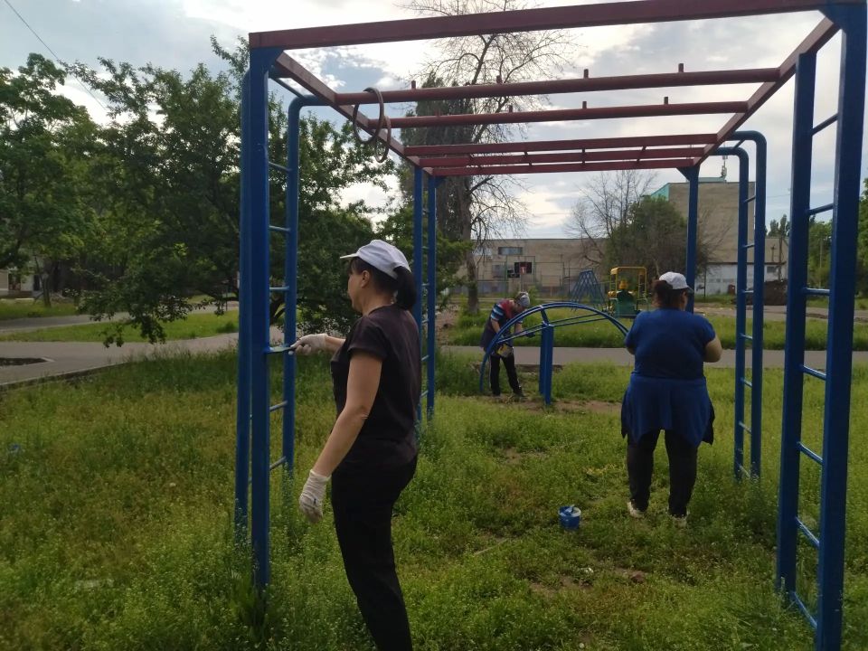 В городе Суходольск провели субботник