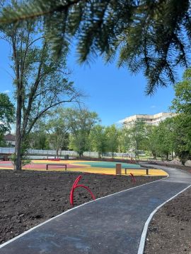 Луганский парк «Дружба» преображается