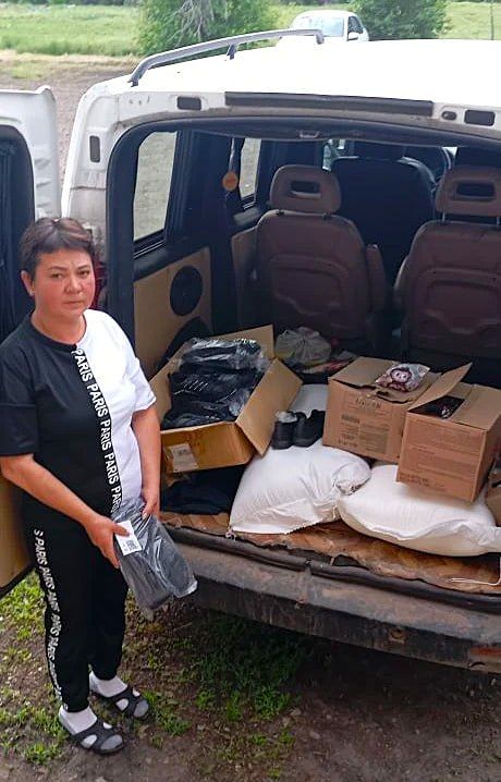 В первичке № 13 села Плугатарь Беловодского муниципалитета состоялась передача гуманитарной помощи