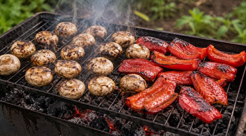Не только мясо и рыба. Какие интересные блюда можно приготовить на мангале