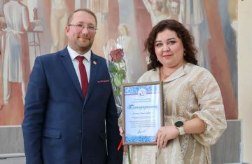 Торжественная церемония награждения прошла в Луганской Республиканской универсальной научной библиотеке имени М. Горького