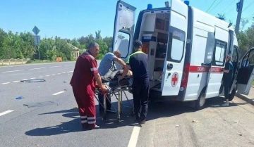 В ЛНР полицейские помогли пострадавшему в ДТП