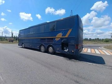 Враг атаковал рейсовый автобус "Старобельск — Москва"