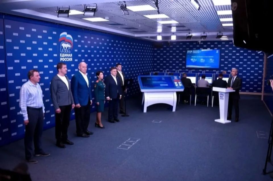 В ЛНР подвели итоги предварительного голосования «Единой России»