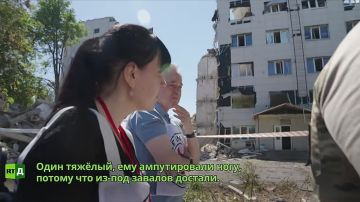 Ивану Котенко из Старобельска тяжело ходить, но в ночь теракта ВСУ он, преодолевая боль, вместе с другими спасал детей