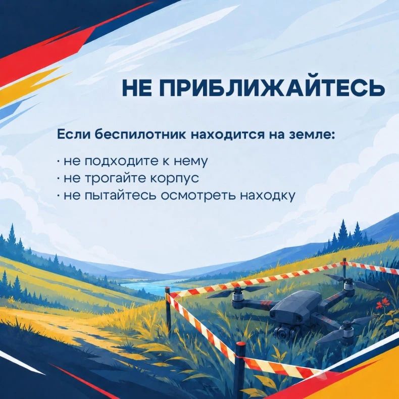 Что делать, если вы заметили беспилотник?