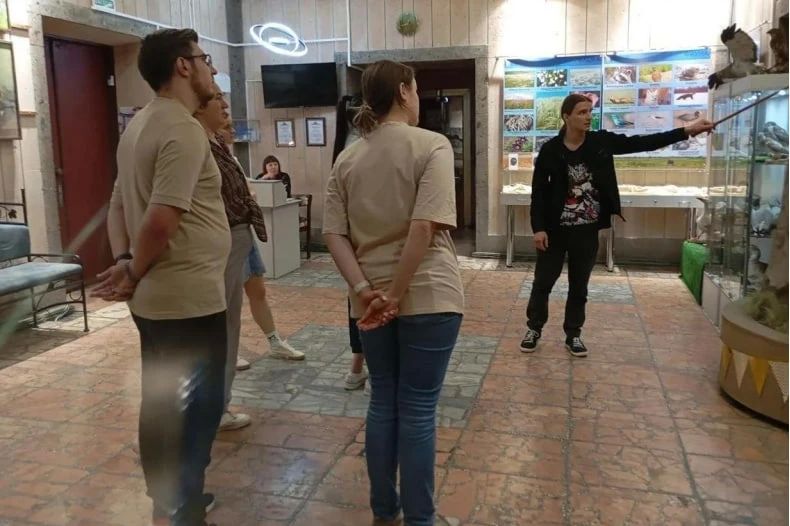 Для врачей из Красноярского края организовали обзорную экскурсию в местном краеведческом музее