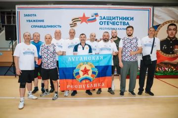 Сборная ЛНР завоевала пять медалей на параспартакиаде в Калмыкии