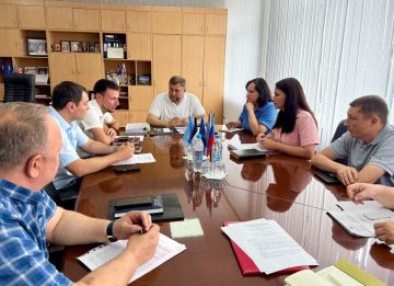 Константин Роговенко провел рабочую встречу с представителями Администрации Лутугинского м.о