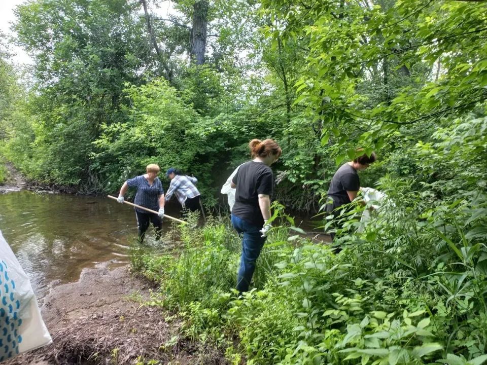 На реке Луганчик в Первозвановке прошла акция «Вода России»