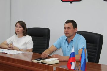 В Новопскове состоялось заседание Комиссии по обеспечению безопасности дорожного движения при Администрации муниципального округа муниципального образования Новопсковский муниципальный округ Луганской Народной Республики