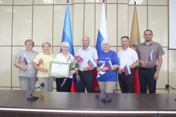 Торжественное собрание по случаю Дня России состоялось в Славяносербске