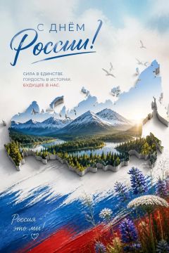 Дорогие земляки!. Сегодня мы отмечаем один из главных государственных праздников — День России! Это день гордости за нашу Родину, ее богатую историю и великую культуру