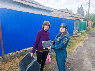 В Красном Луче проверяли, как соблюдается особый противопожарный режим