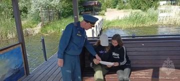 В Рубежном прошли рейды МЧС по пожарной и водной безопасности