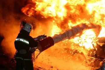 В ЛНР в прошедшие сутки произошло восемь пожаров, сообщили в МЧС республики