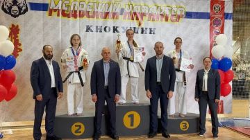 Всероссийские соревнования «Медвежий характер» по киокушин