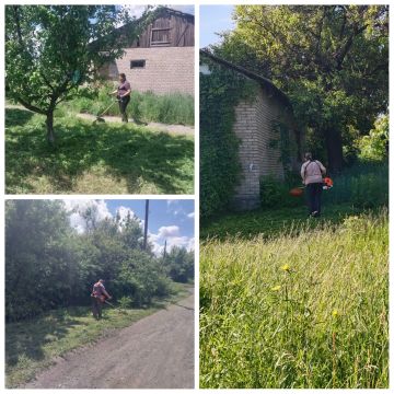 В пгт Чернухино продолжаются работы по благоустройству общественных территорий
