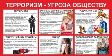 Памятка. Профилактика терроризма