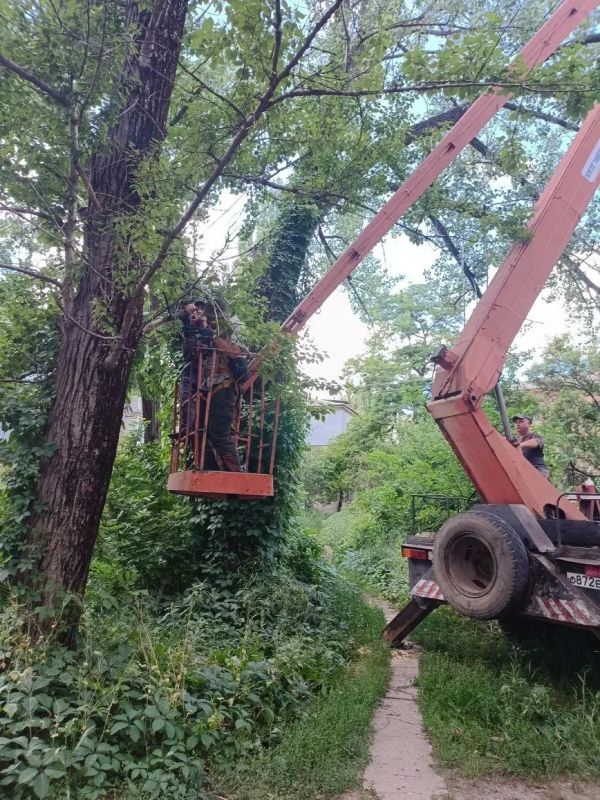 Отчёт о работе коммунальных служб в городском округе Стаханов