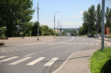 По народной программе отремонтировали дорогу по улице Фрунзе в Луганске