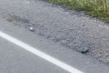 Два человека погибли после взрыва на трассе в ЛНР В