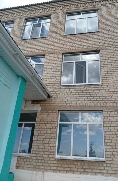 В Благовском УВК завершены работы по замене окон
