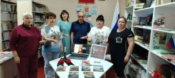 22 июня в рамках памятных мероприятий в 12 часов 15 минут по московскому времени жители отдела по обеспечению жизнедеятельности пгт Комиссаровка присоединились к Всероссийской акции "Свеча памяти"
