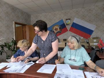 Работа мобильного офиса филиала № 17 ГКУ ЛНР «РЦСЗН» в Славяносербском муниципальном округе»