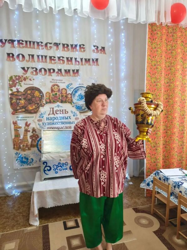 Праздник народных ремесел: как в детском саду «Медвежонок» отметили День народных художественных промыслов