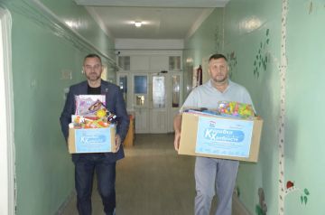 «Коробки Храбрости» переданы в детское отделение Лутугинской больницы