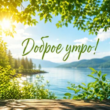 Доброе утро! Желаем мира в душе и добра в сердце