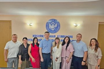 Председатель Избиркома ЛНР встретилась с представителями региональных СМИ