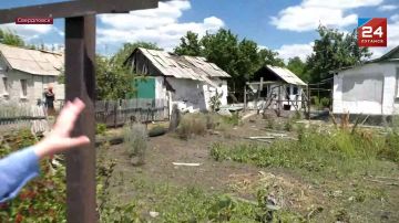 Боевики ВФУ нанесли ракетный удар по частному сектору в Свердловске