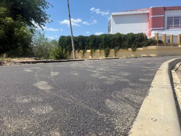 В Краснодоне активно продолжается масштабная реконструкция территории автовокзала под руководством строительной компании «Артстрой»