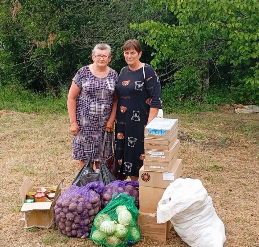 Свет доброты в Евсуге: Вера Гончарова и Росгвардия дарят тепло пожилым людям