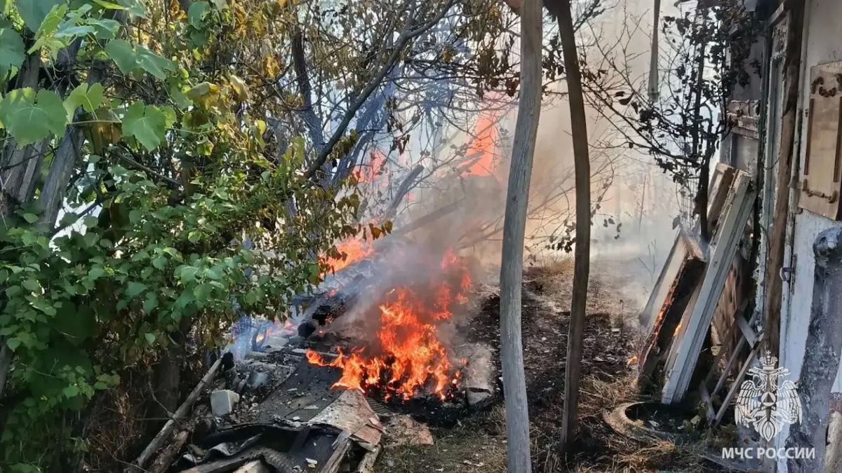 В Северодонецком округе ликвидировали ландшафтный пожар