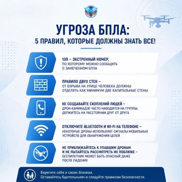 Беспилотник в небе — это не время для паники