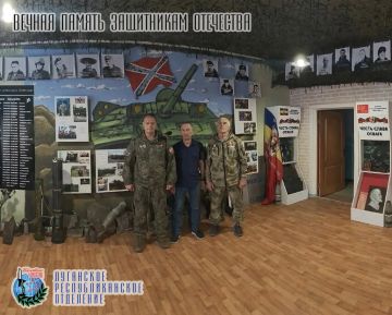 1 июля представитель Луганского республиканского отделения Всероссийской общественной организации ветеранов «БОЕВОЕ БРАТСТВО», Товарищ Атамана Станицы Георгиевская г. Алчевска, КНГ ВВД, Дмитрий Соловьев посетил подшефную...