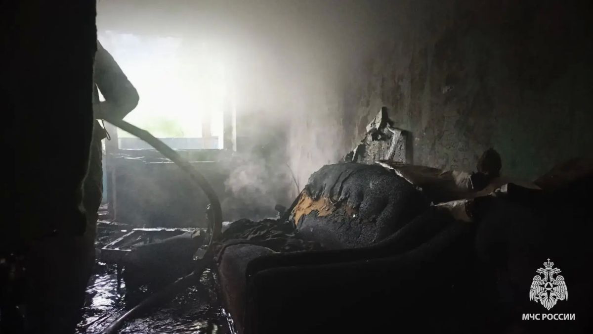 Пожар в Свердловске унес жизнь мужчины