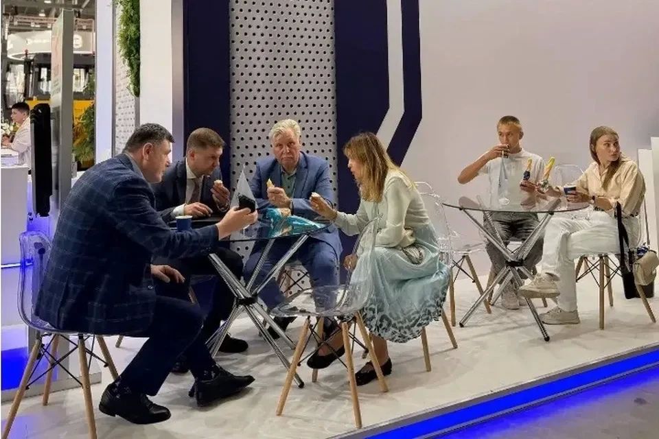 ЛНР на «ИННОПРОМЕ»: мороженое как символ гостеприимства