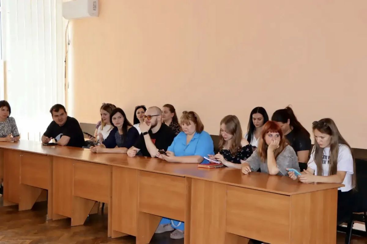 Иван Санаев: Провел ряд рабочих встреч в Лутугинском муниципальном округе