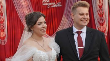 Первое в ЛНР бракосочетание в рамках акции «Семейный диплом» состоялось в ДонГТУ