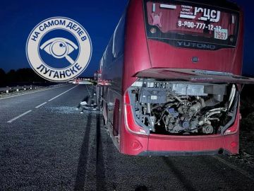 Атака ВСУ на автобус с мирными гражданами