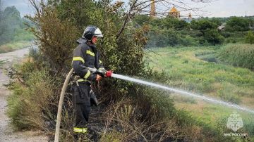 47 пожаров потушили спасатели Республики на выходных