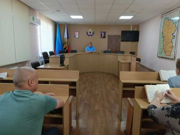 Состоялось плановое рабочее совещание